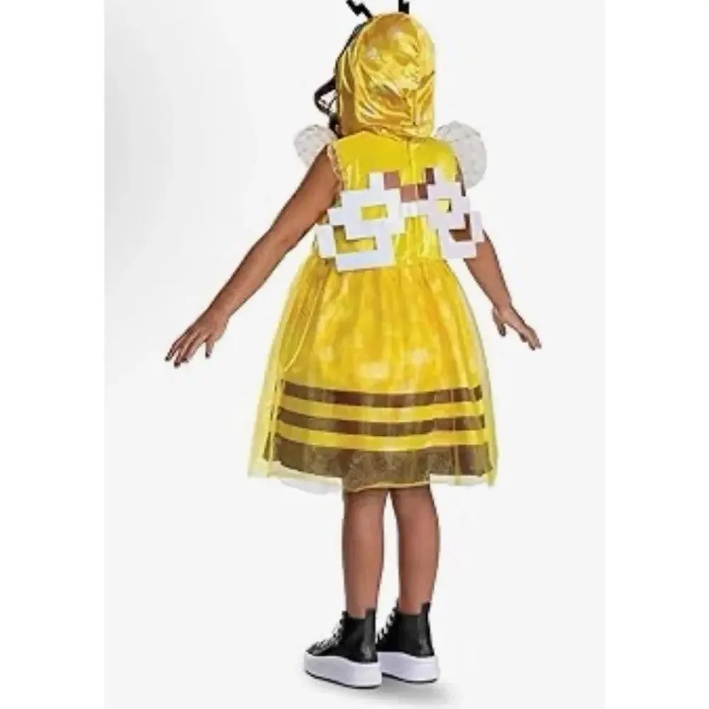 Minecraft Bee Child Costume By Disguise NEW Sz 4-6x - Picture 2 of 7